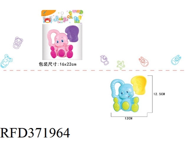 TEETHER RATTLE SERIES (LITTLE ELEPHANT)