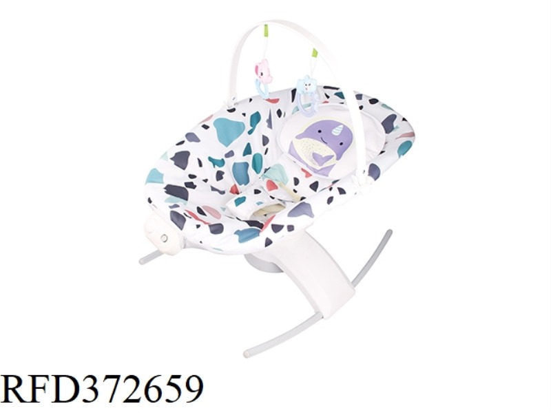 TWO-IN-ONE BABY ROCKING CHAIR (UNICORN)