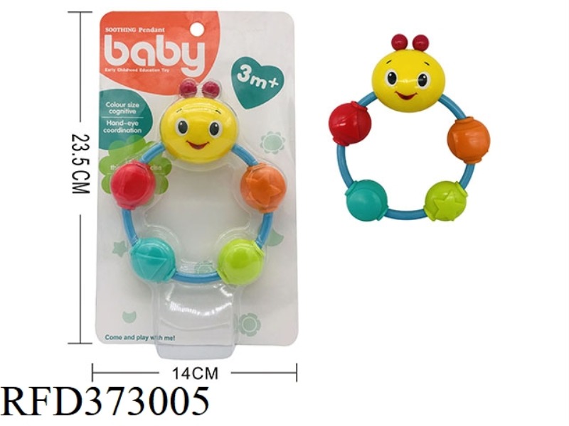 LITTLE BEE TEETHER TURN BEADS
