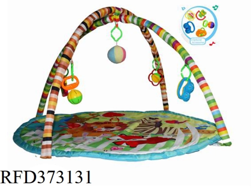 BABY PLAY BLANKET CARPET FITNESS RACK-FOX