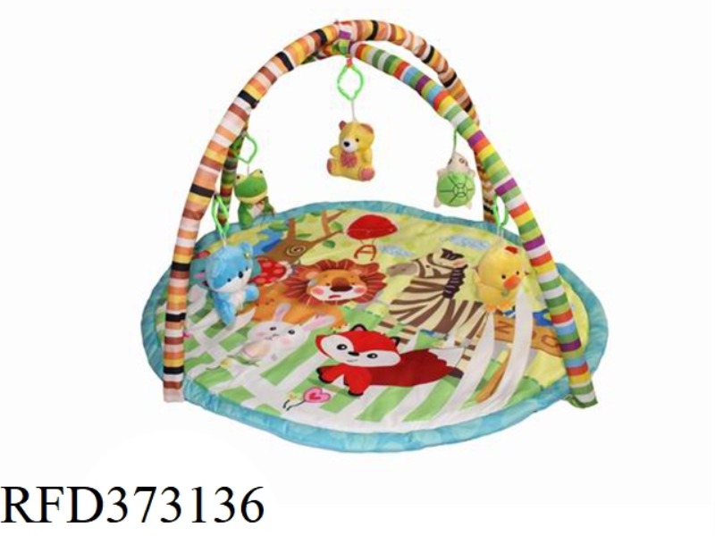 BABY PLAY BLANKET CARPET FITNESS RACK WITH MUSIC