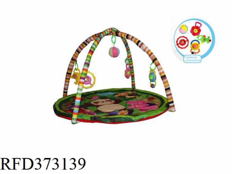 BABY PLAY BLANKET CARPET FITNESS RACK-PANDA