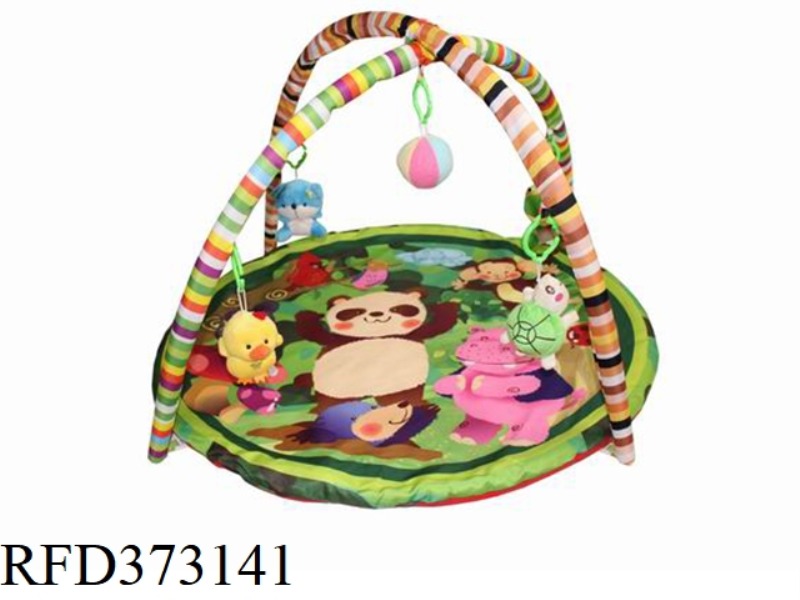 BABY PLAY BLANKET CARPET FITNESS RACK-PANDA