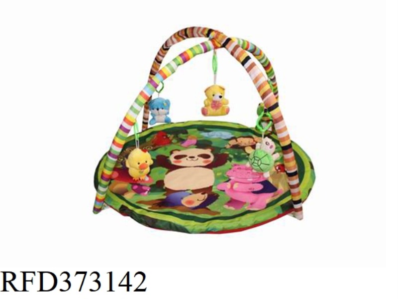BABY PLAY BLANKET CARPET FITNESS RACK WITH MUSIC