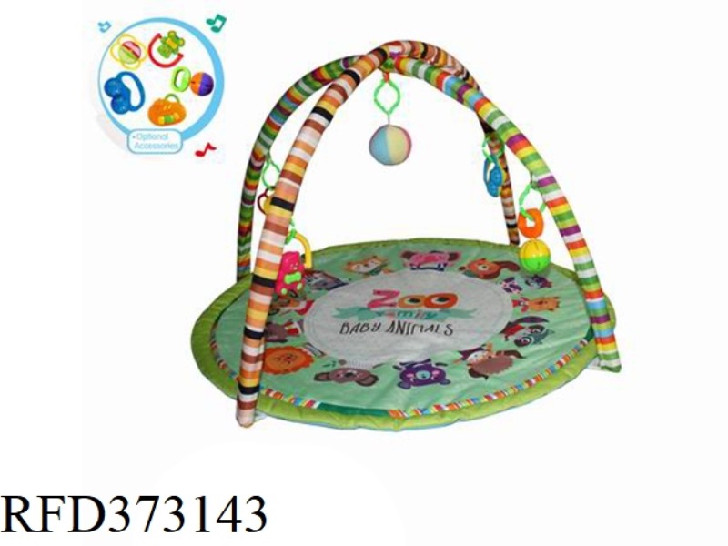 BABY PLAY BLANKET CARPET FITNESS RACK-ZOO