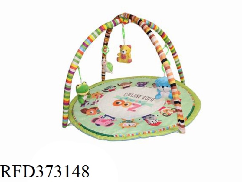 BABY PLAY BLANKET CARPET FITNESS RACK WITH MUSIC
