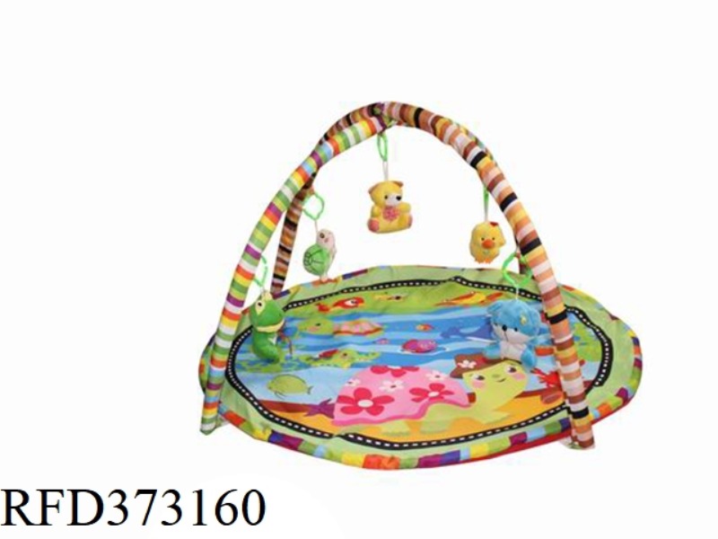 BABY PLAY BLANKET CARPET FITNESS RACK WITH MUSIC