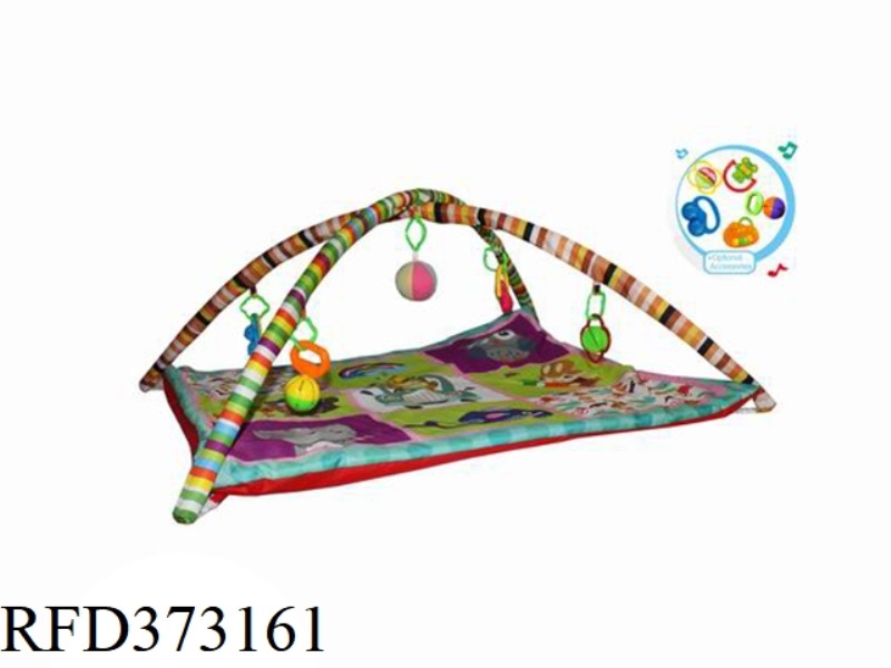 BABY PLAY BLANKET CARPET FITNESS RACK-9 PALACE DIAGRAM