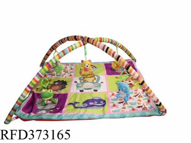 BABY PLAY BLANKET CARPET FITNESS RACK WITH MUSIC