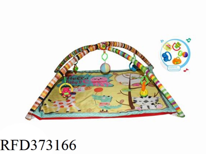 BABY PLAY BLANKET CARPET FITNESS RACK SPOTTED DEER