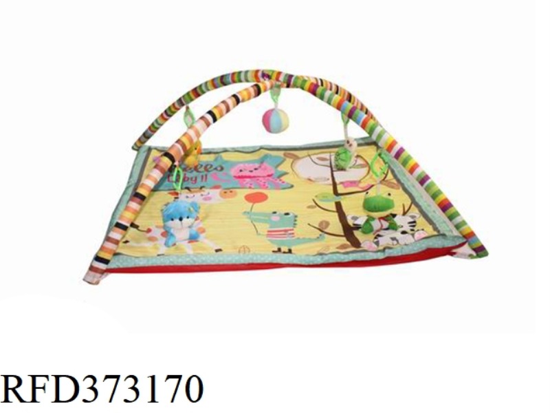 BABY PLAY BLANKET CARPET FITNESS RACK SPOTTED DEER
