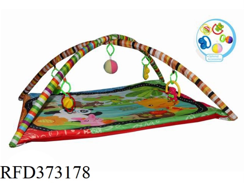 BABY PLAY BLANKET CARPET FITNESS RACK-PANDA