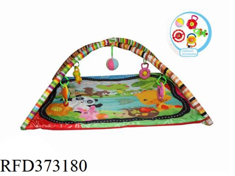 BABY PLAY BLANKET CARPET FITNESS RACK-PANDA