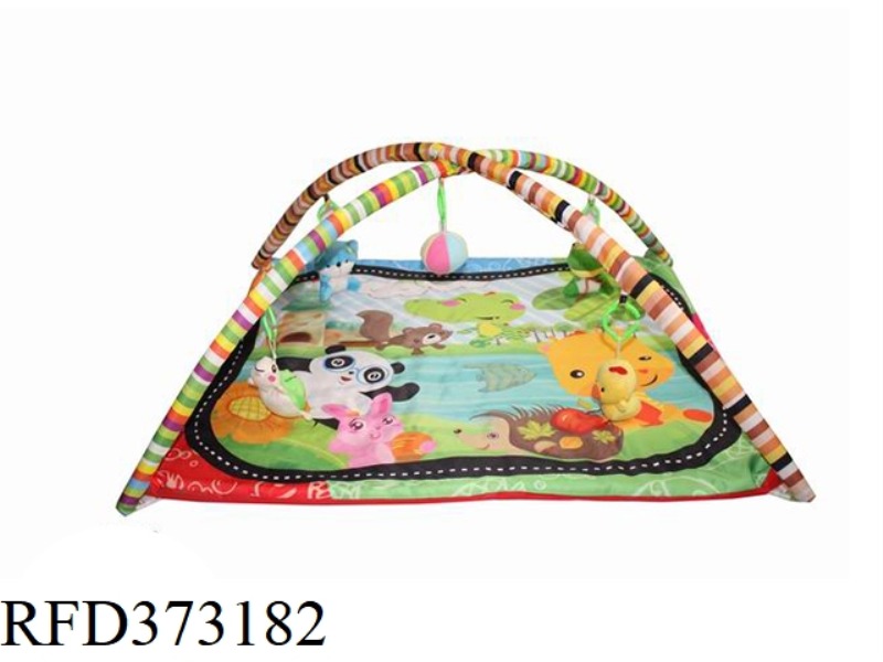 BABY PLAY BLANKET CARPET FITNESS RACK-PANDA