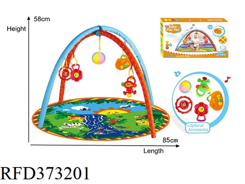 BABY FITNESS FRAME GAME BLANKET (SUN) WITH MUSIC