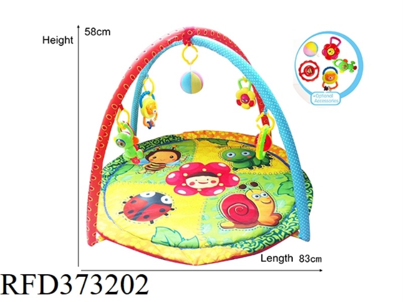 BABY FITNESS FRAME GAME BLANKET (INSECT)