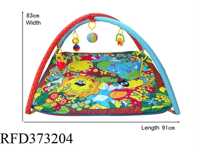BABY FITNESS FRAME GAME BLANKET (FOREST)