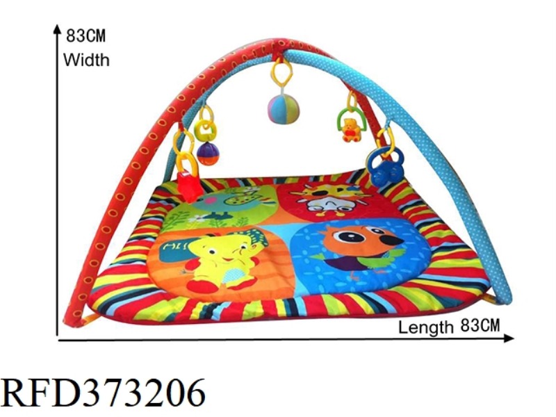 BABY FITNESS FRAME GAME BLANKET (STRIPED)