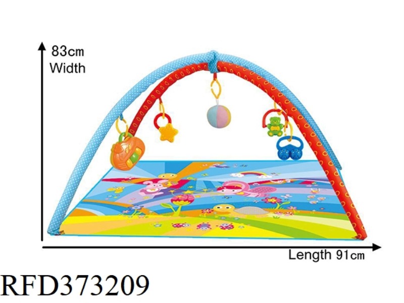 BABY FITNESS FRAME GAME BLANKET (RAINBOW) WITH MUSIC