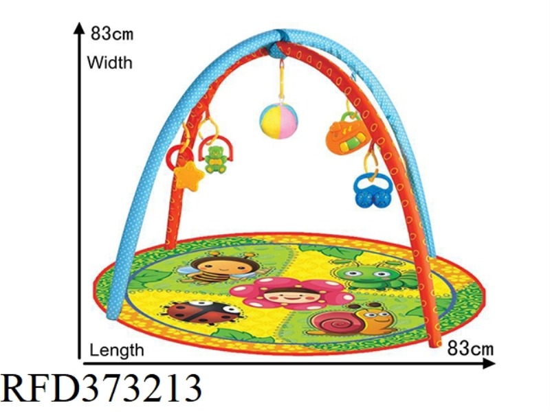 BABY FITNESS FRAME GAME BLANKET (INSECT) WITH MUSIC