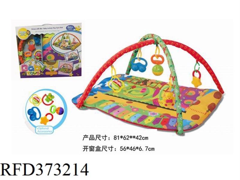 CRAWLING RUG FITNESS FRAME GIRAFFE