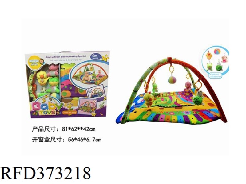 CRAWLING CARPET FITNESS FRAME GIRAFFE/DOLL