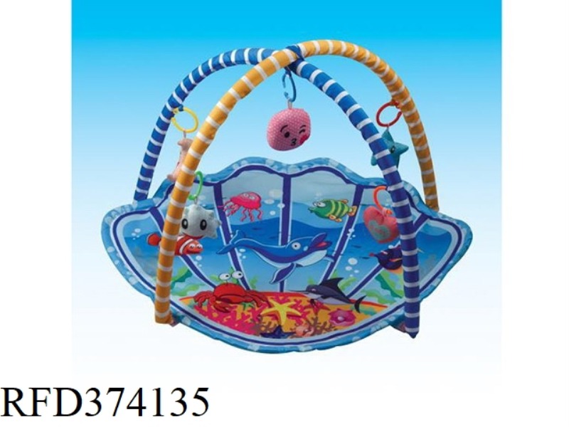 BABY PLAY BLANKET (SHELL SCALLOP)