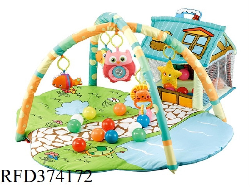 LITTLE HOUSE GAME MAT + OCEAN BALL