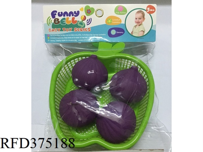 APPLE SIEVE WITH 4 ONIONS
