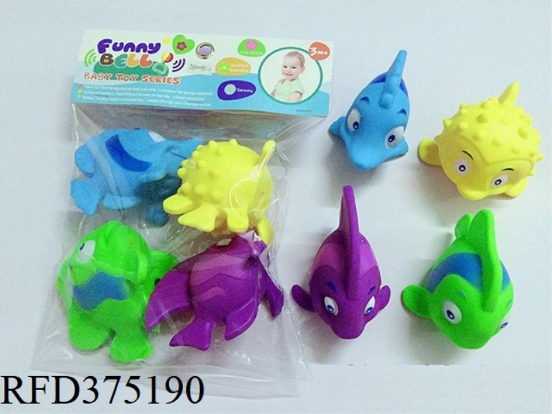 4 COLORS BIG FISH VINYL