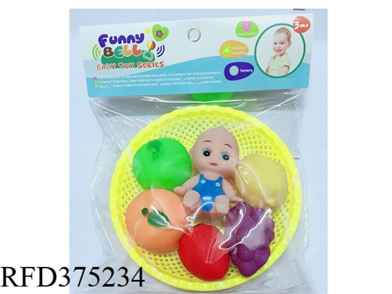 FRUIT PLATTER + SITTING BABY