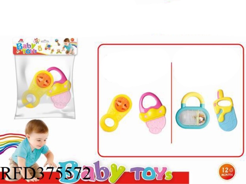 RATTLE TOY 2PCS