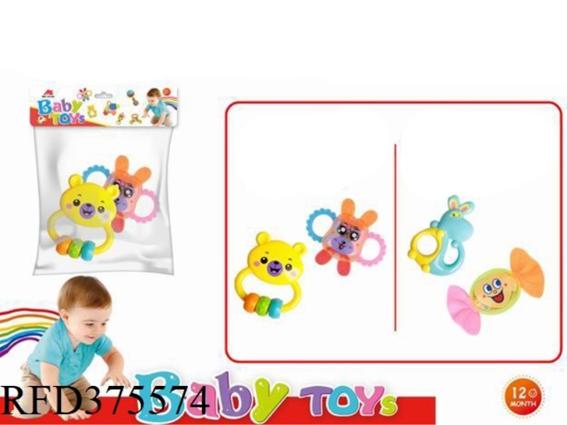 RATTLE TOY 2PCS