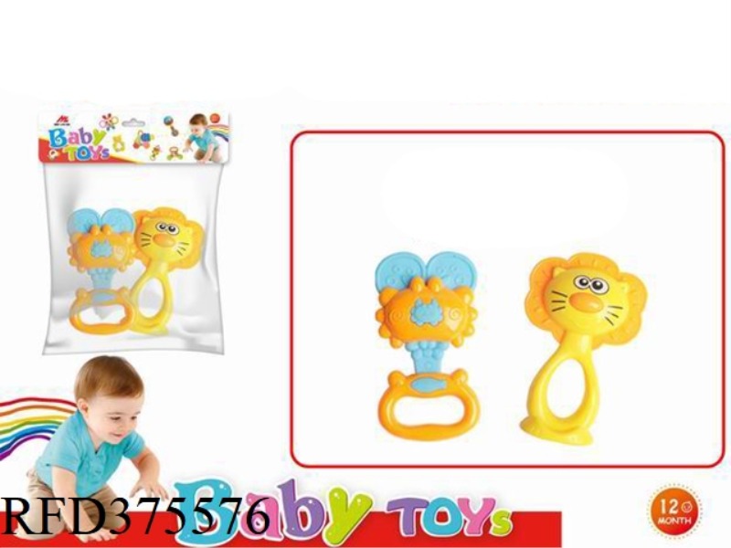 RATTLE TOY 2PCS