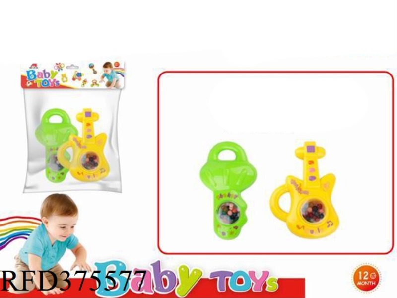 RATTLE TOY 2PCS