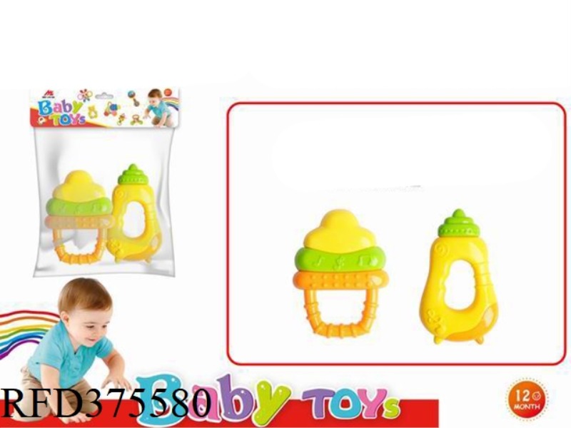 RATTLE TOY 2PCS
