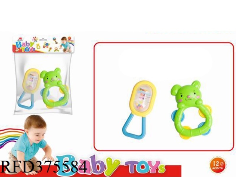 RATTLE TOY 2PCS
