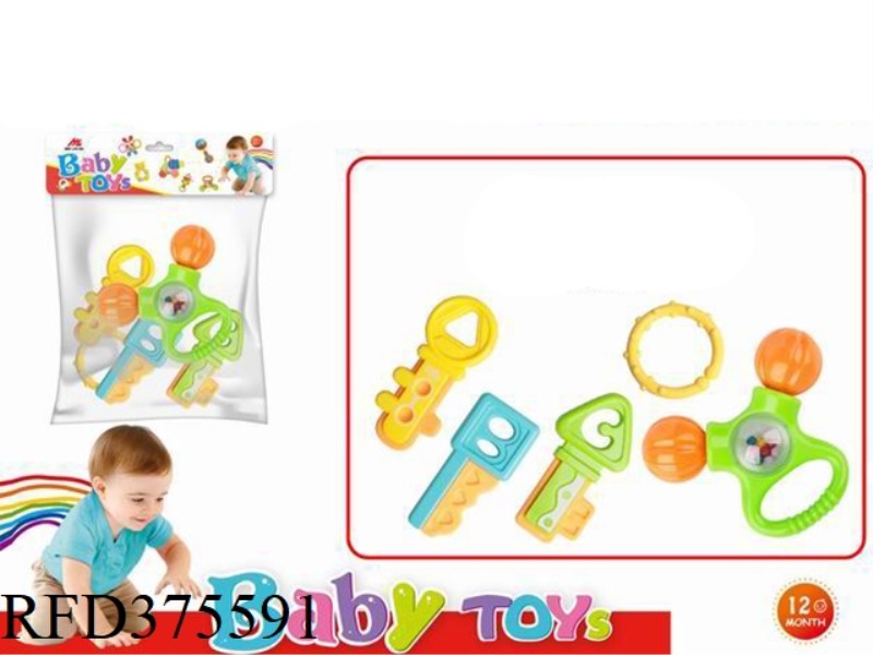 RATTLE TOY 5PCS