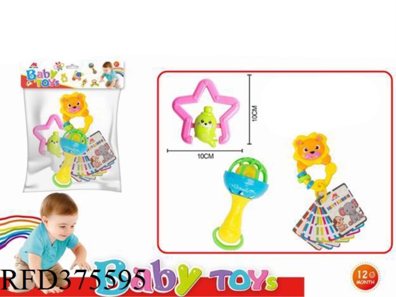 RATTLE TOY 3PCS