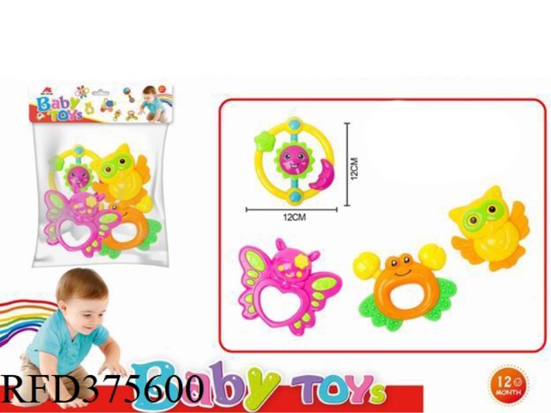 RATTLE TOY 4PCS