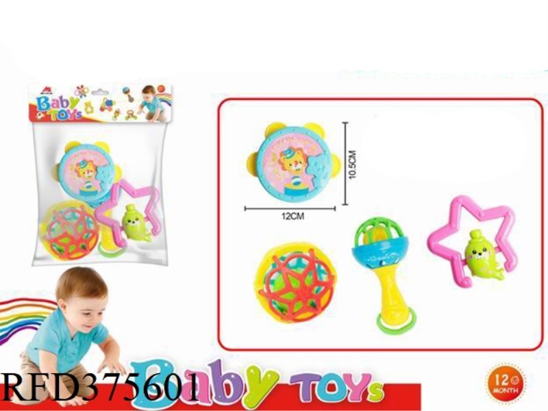 RATTLE TOY 4PCS