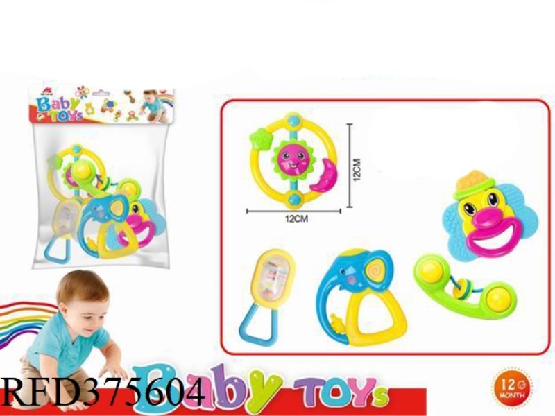 RATTLE TOY 5PCS