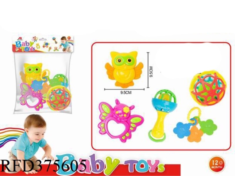 RATTLE TOY 8PCS