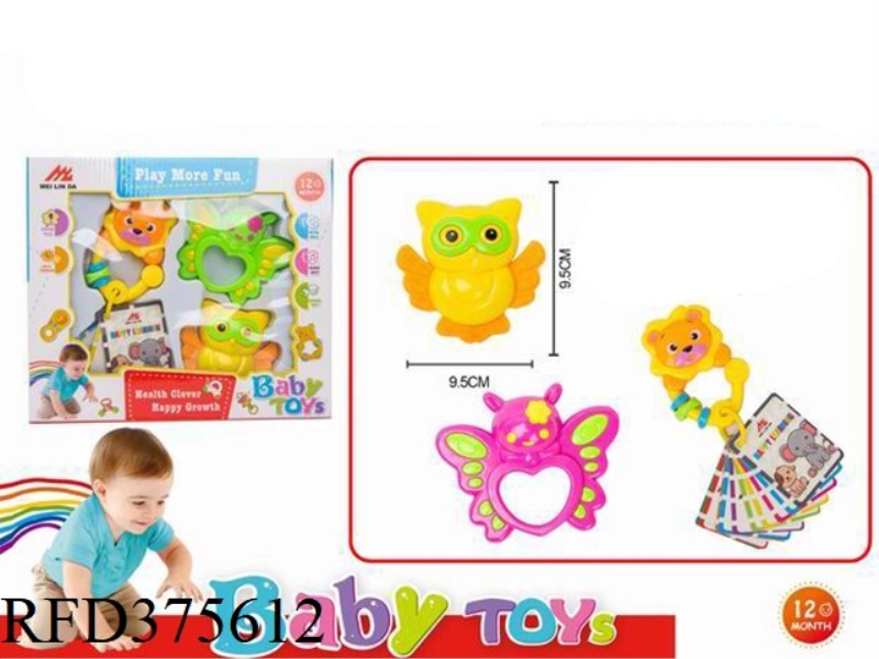 RATTLE TOY 3PCS