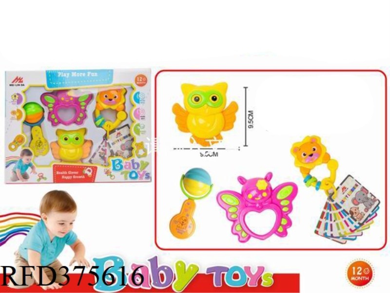 RATTLE TOY 4PCS