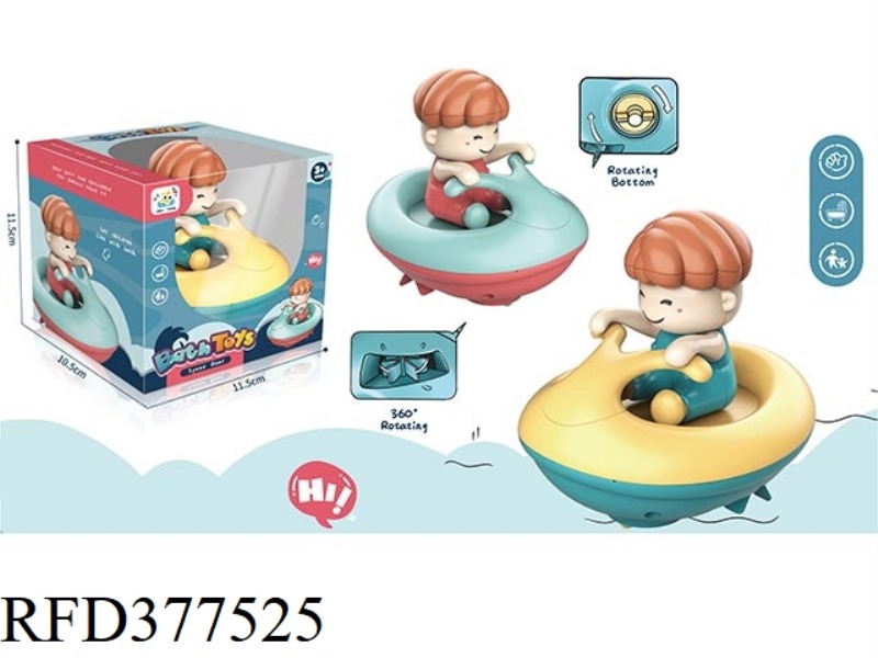 WIND UP SURF BOAT