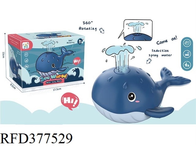 SQUIRTING WHALE
PACKING BOX