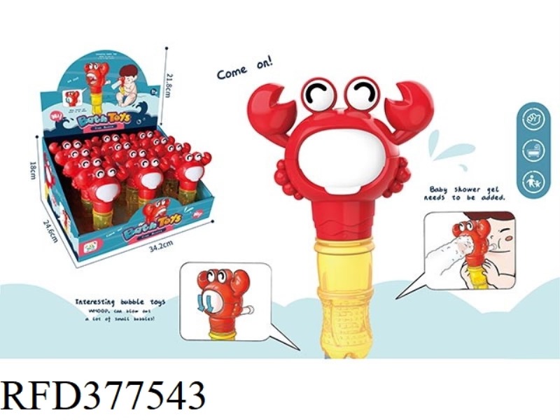 WIND UP BUBBLE CRAB 12PCS