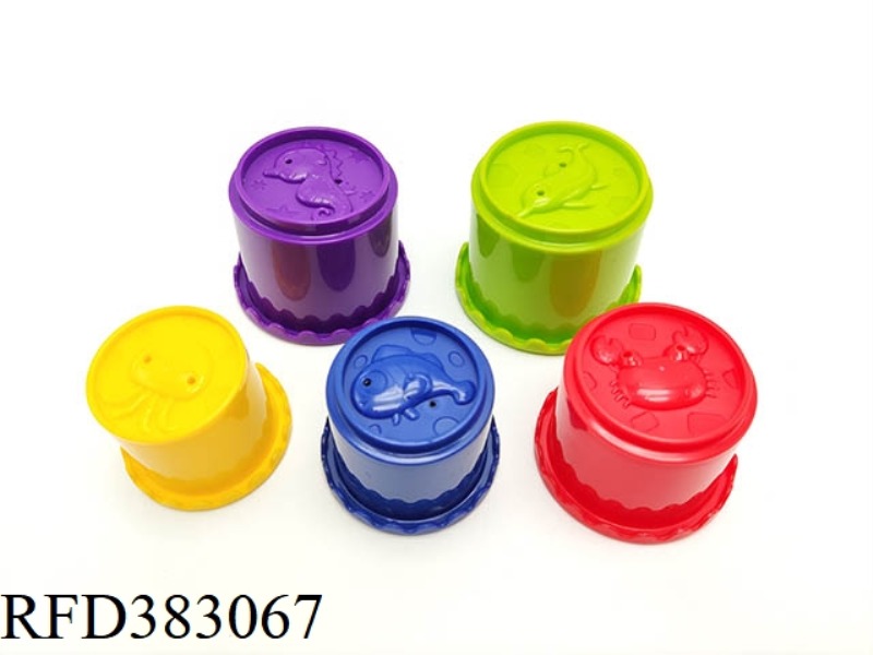 5-PIECE STACKING CUP