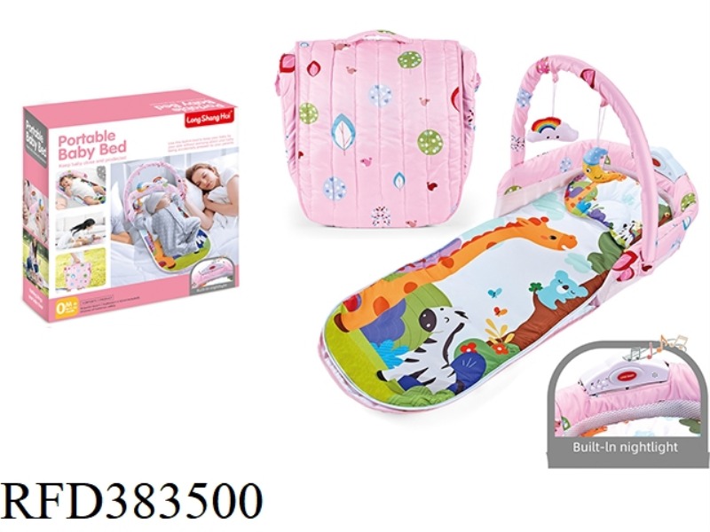 SEMI-ENCLOSED CRIB IN BED PLUS
LONG VERSION + SLING WITH LIGHT AND MUSIC